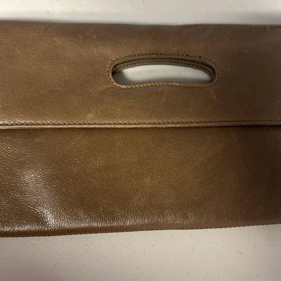Hobo international Katrina tan patent leather clutch - Picture 11 of 14